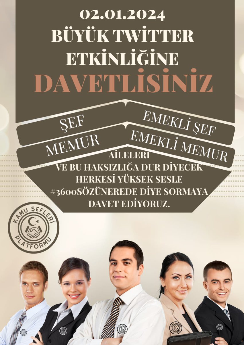 BilalDal23's tweet photo. #BirinciDereceye3600Nerede diyen #KamuŞefleri ve #MEMURLAR 3600 ek gösterge talebimize dair verilen sözün yerine getirilmesi için  etkinliğimize sahip çıkalı.
@AhmetSozcan @isakarakas 
@zafersahin06 @cemkucuk55 
@ProfDrErsanSen @ismailsaymaz 
@KucukkayaIsmail @sabansevinc2 https://t.co/Mq2x8ZsMGX