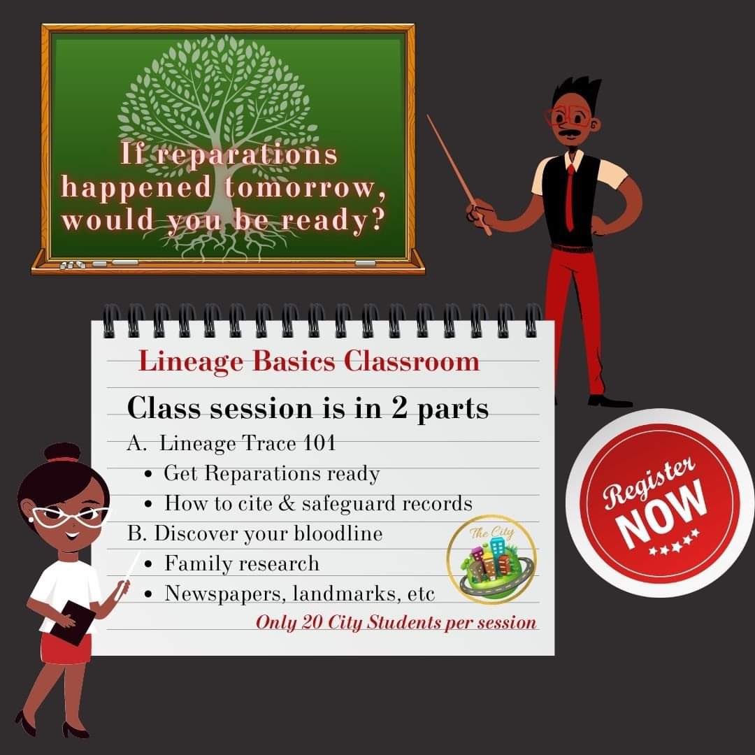 only1showers's tweet photo. @LoufactsIGB @TBATTaskforce Offers FREE Lineage Tracing every month
Get Reparations Ready here: https://t.co/icXzzhTrbK #BlackAmericans #ReparationsToday #ReparationsToday https://t.co/uFQiRhojDH