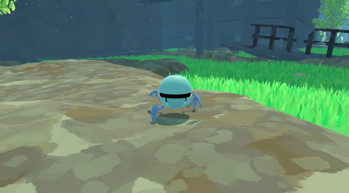 TinyRoomStudio_'s tweet photo. Here are some screenshots of the game we are currently working on. Second Nature. The goal is to bring back nature to a desolate world. The screenshots show how much can be done with a little bit of hard work. #indiegames #cozygames #relaxingrobots https://t.co/fRYaEY3hCX