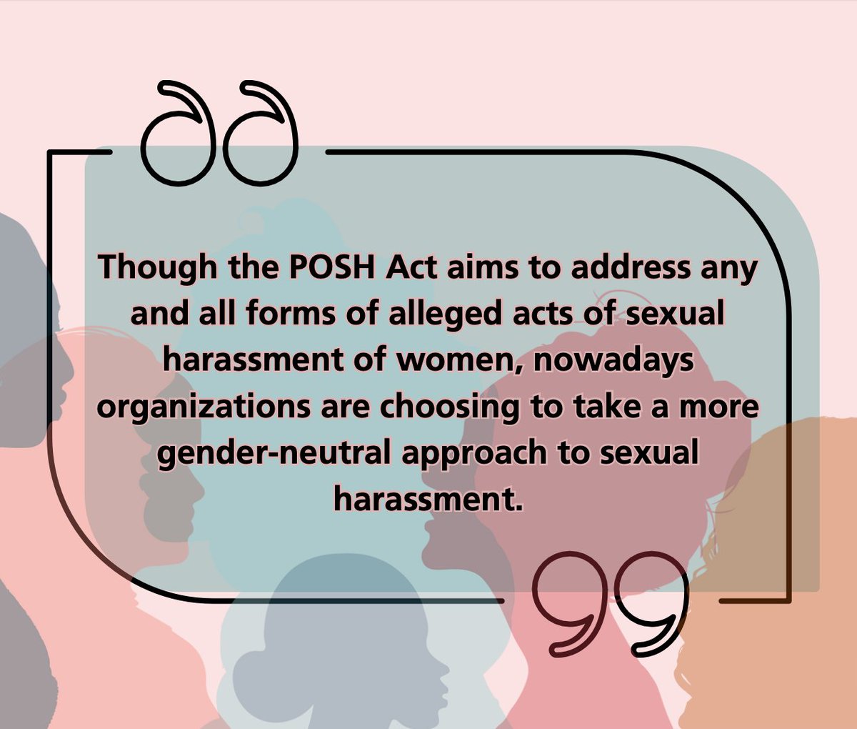 Are Women the Sole Focus of Workplace Harassment Protection? 

Unveiling the Gender-Inclusive Approach in our #POSHThursdays post for today!

#POSH #startup #privatecompanies #sexualharassment #workplaceharassment #founders #enterpreneurs #workplacelaw #companylaw
