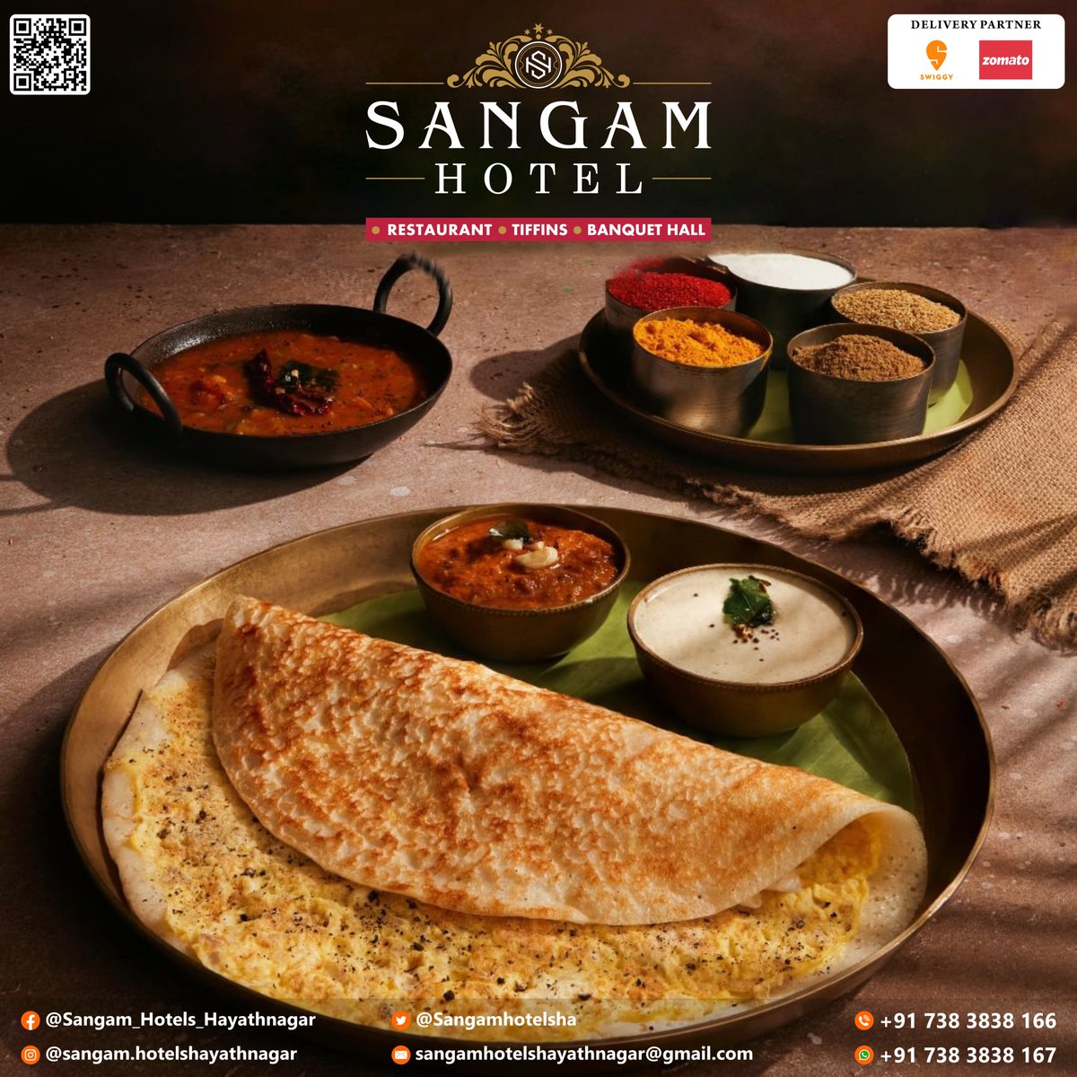 Sangamhotelsha's tweet photo. Delicious Egg Dosa @Sangamhotelsha
#eggdosa #dosa #masaladosa #foodphotography #ravadosa #healthyfood #rawamasaladosa #yummy #coconutchutney #foodlover #delicious #foodpics #peanutchutney #homemadedosa #hayathnagar #lbnagar #vijayawadatohyderabad #sangamhotelshayathnagar https://t.co/WplPqfgyov