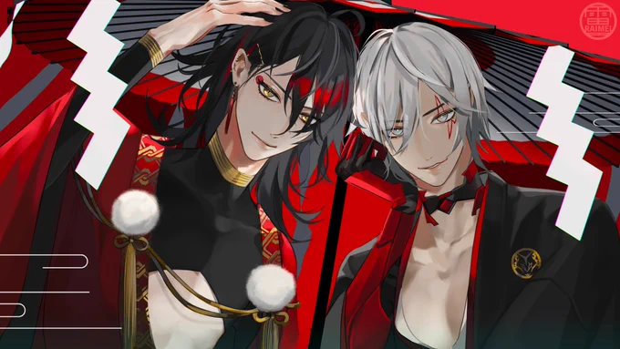 #今年も残りわずかなのでお気に入りの4枚を貼る たくさん絵を見てくれてありがとうございました 