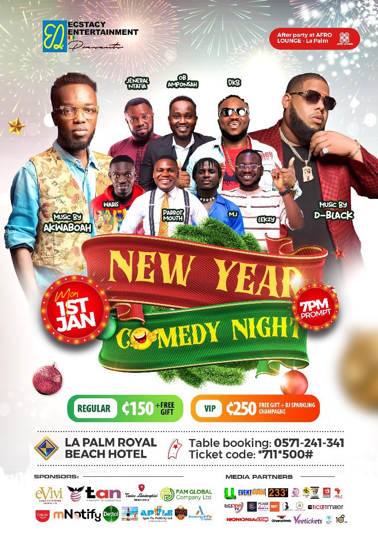 ComedianWaris's tweet photo. Have you booked your tickets yet? If not, hurry before they run out!
#NYCN
#Jan1st
#ComeLaugh https://t.co/bR4pD66BZH