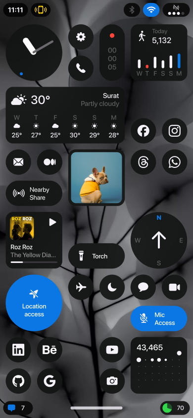 YashRotli's tweet photo. Dreaming of the perfect mobile OS: a blend of vanilla @Android freedom, @Nothing 's widgets, @Windows Phone OS layout, @iOS aesthetics, and Android's notification prowess. If I ever get the chance to create one, this would be it.
#operatingsystems #os #uidesign #uiux https://t.co/nD3a1CyYrn