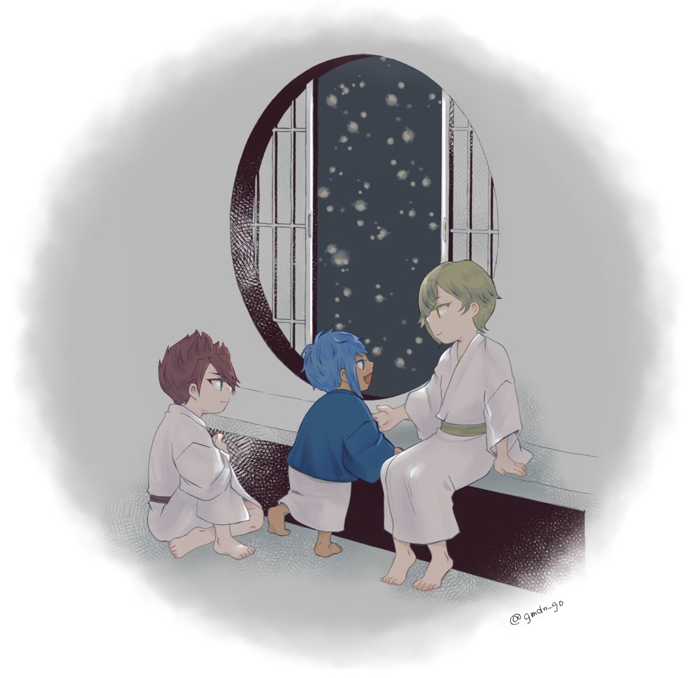 「冬のちっちゃい古備前」|ごまだんごのイラスト