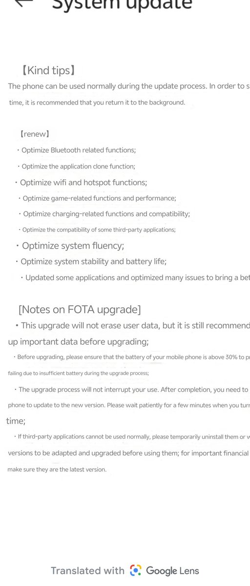 llelectronics's tweet image. #NubiaZ50SPro new #MyOS Update arrived