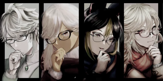 # 今年も残りわずかなのでお気に入りの4枚を貼る   君多めだ