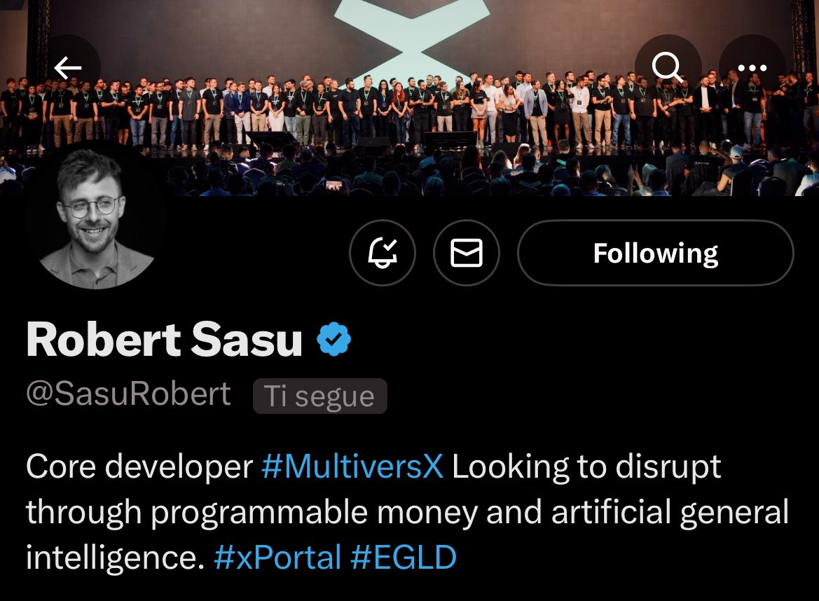 Davyegld's tweet photo. @SasuRobert on X is one of the best things happening for #MultiversX in 2023.

His tweets cleared things for lots and opened eyes for some.

I suggest going to his profile and activated notifications, to support with likes and retweets his posts and replies. https://t.co/6y8fWcnsbp