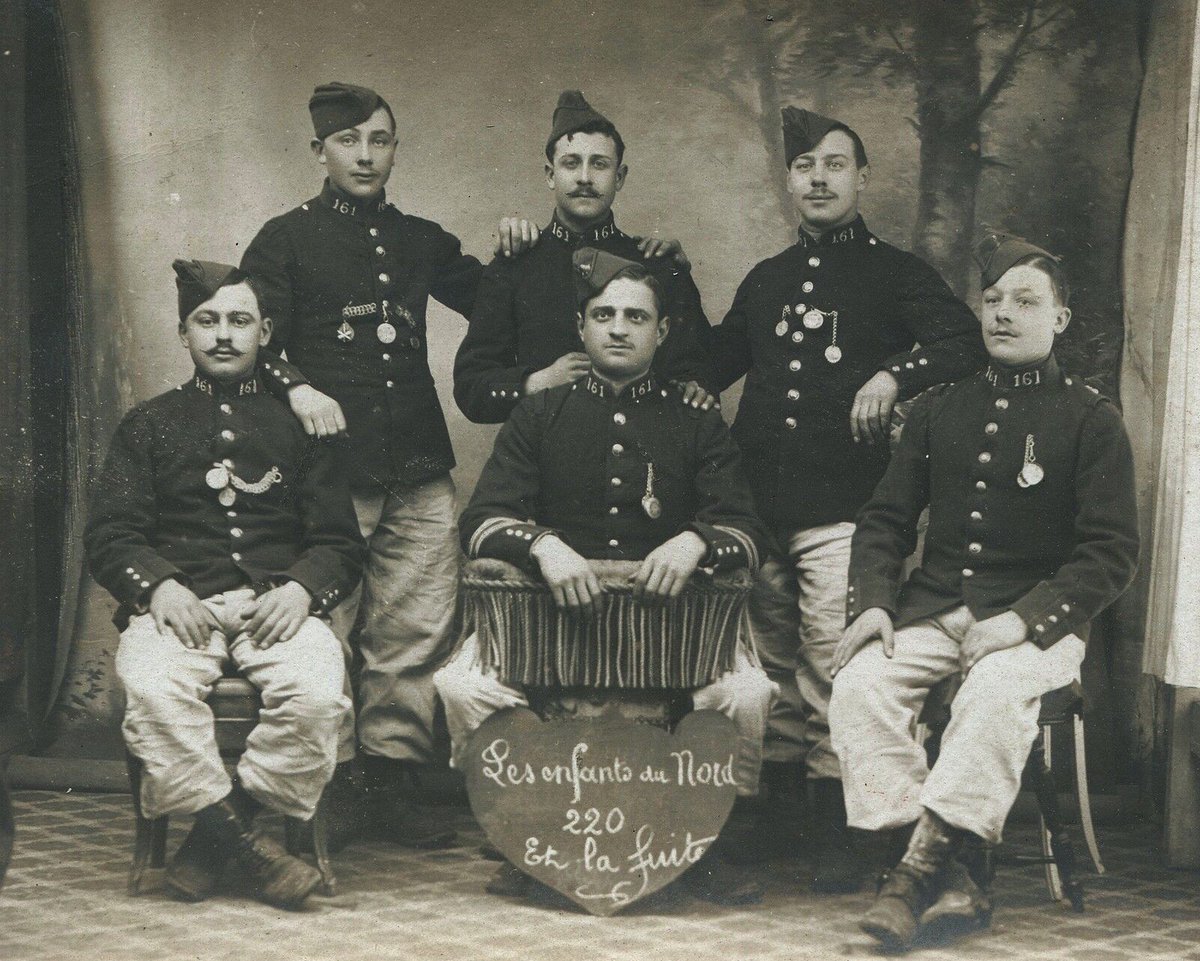 Le_Chtimiste's tweet photo. " Les enfants du Nord " au 161ème régiment d'infanterie - Avant guerre - Merci à Florian #Chtimiste #161eRI https://t.co/Qfxi1UJheC