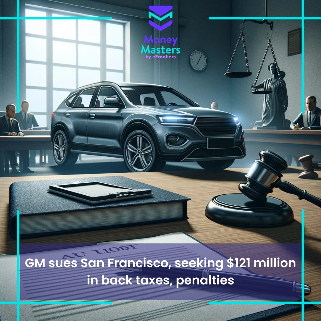 🔴 GM sues San Francisco over $121M in taxes and penalties! A significant legal showdown in the automotive world. 

#GMCase #LegalChallenge #AutoSector #BusinessNews

Reported by Reuters