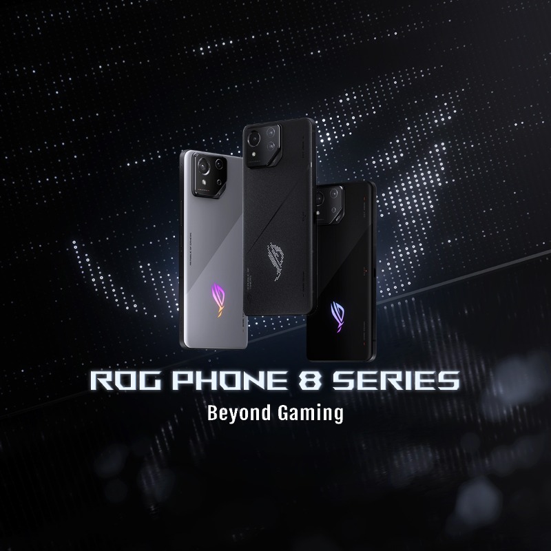 ASUS_ROG's tweet photo. Embrace the trend with the new ROG Phone 8, available in Phantom Black and Storm Grey. Which color would you get?

#ROGPhone8 #BeyondGaming