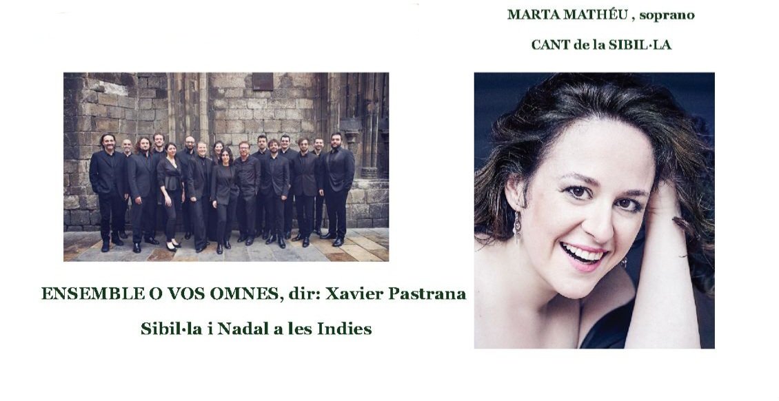 Us ho perdreu avui ?
A les 8 a la <a href="/SeuEgara/">Museu de Terrassa</a> de #Terrassa el Cant de la Sibil·la i Nadal a les ĺndies amb <a href="/EOVosOmnes/">Ensemble O Vos Omnes</a> i Marta Matheu