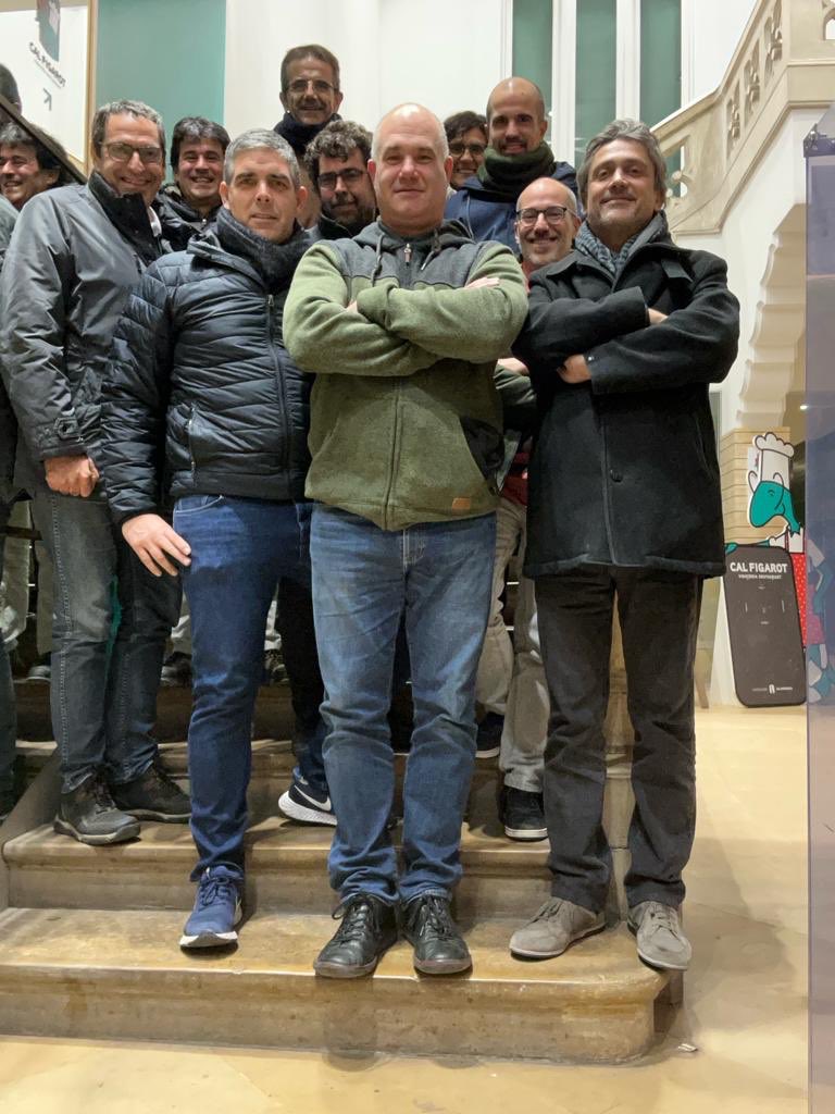 Preparats per liderar la colla els propers quatre anys. #castellers #castells #mésverdsquemai #75verds