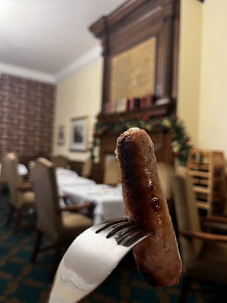 Sausages on tour. Happy Christmas from somewhere near Shrewsbury. Heres to a happy, healthy and positive New Year.