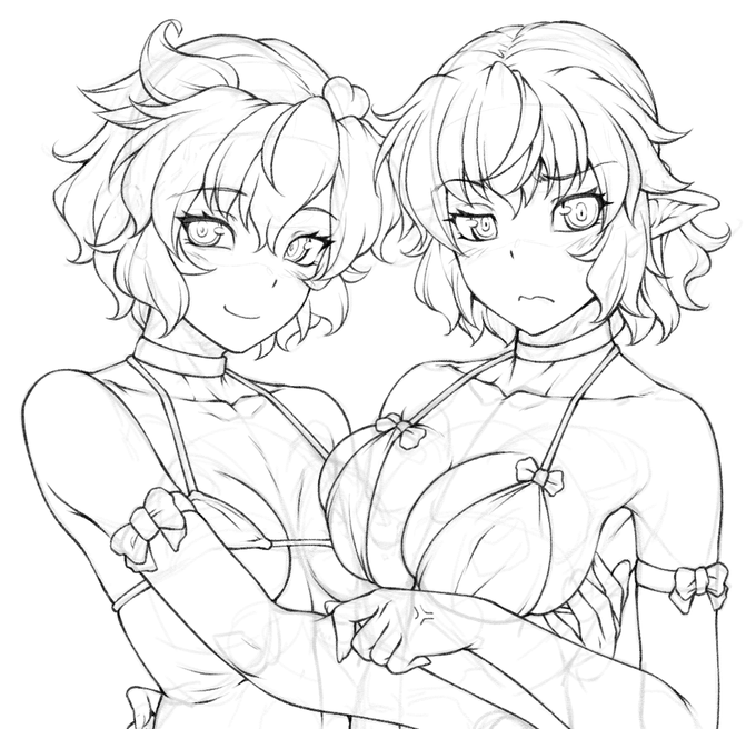 描き納めに…('ㅂ') 