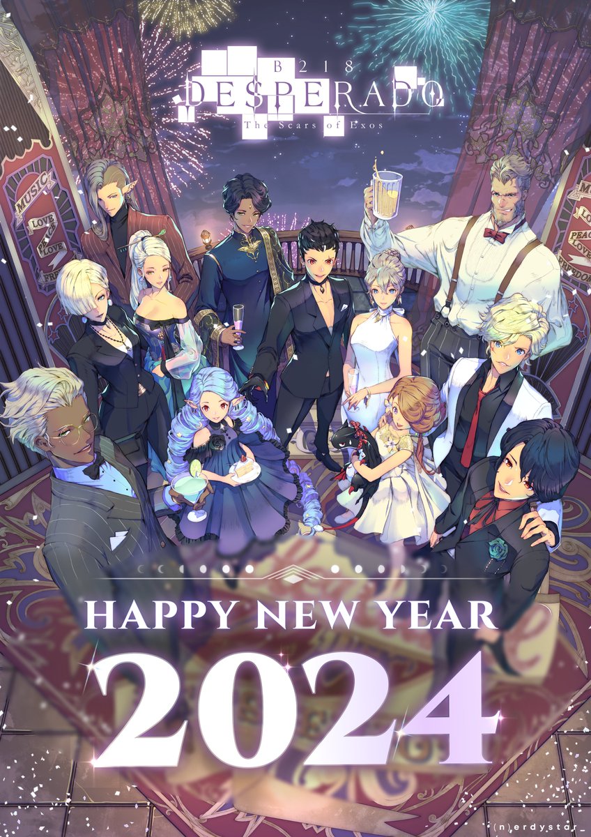 DESPERADOB218's tweet photo. Goodbye 2023 and Hello 2⃣0⃣2⃣4⃣!
Wish you all a happy new year! 🎉 https://t.co/IIfnEZZqJs