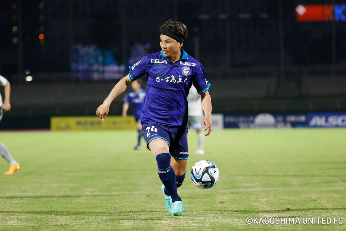 鹿児島ユナイテッドFC藤本憲明直筆サインカード 10 【藤本憲明】[クラブ発行]2024 鹿児島ユナイテッドFC