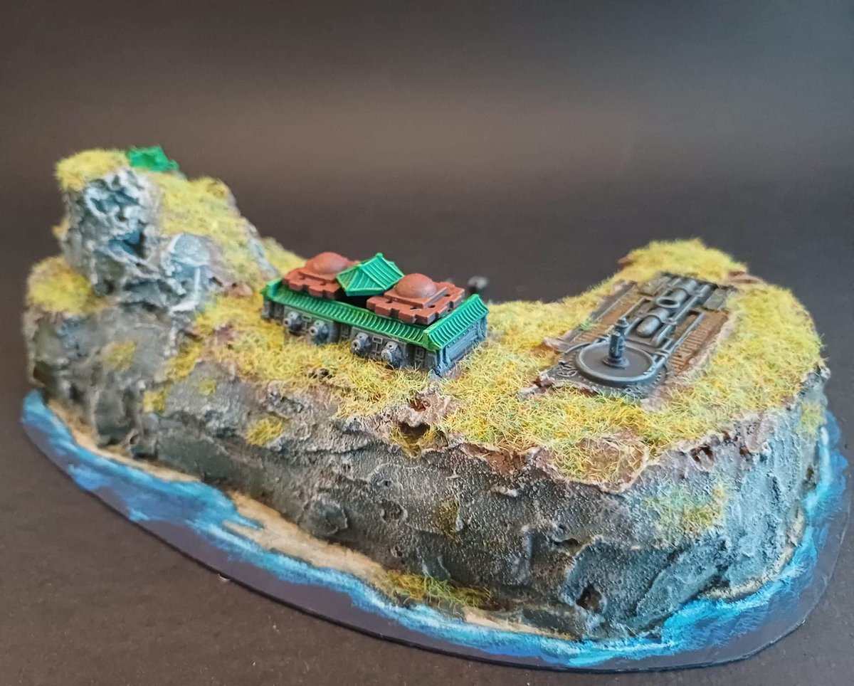 warcradlestudio's tweet photo. Jim Brown recently showcased some nice-looking terrain they made for #DystopianWars in The Sturginium Lounge. It will look great on the #tabletop!

#tabletopterrain #diyterrain #wargamingterrain #miniaturepainting https://t.co/cSUtqQTfyO