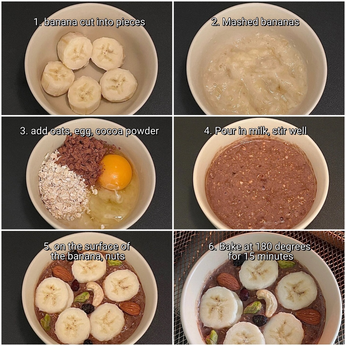 OATSHOUSE's tweet photo. Here comes the delicious banana cocoa baked oats recipe!
👩‍🍳Make oat with me!
#yangufang #OATs  #OAT  #healthy #healthyfood #delicious #recipes #Cooking https://t.co/07UueiuvO0