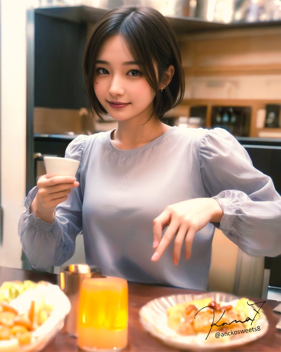 anckosweets8's tweet image. 日本のはたらく皆さん、おつかれさまです！先に始めさせていただきますNE😉ウェーイ
#Faceapper #AIfusion