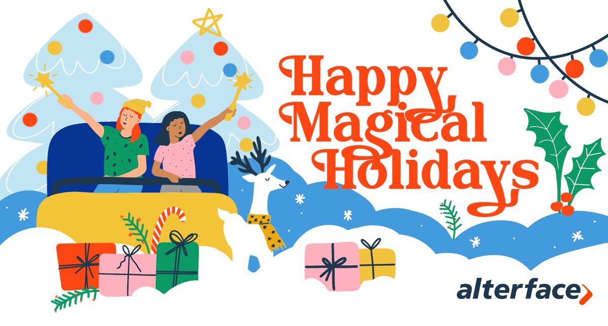 🎄 🎄 Wishing you a year filled with joy, laughter, and interactive adventures! ⚡ May your 2024 be magical and filled with unforgettable experiences!
Happy New Year from all of us at Alterface! 🤶 🎅
#christmastime #team #alterface #interactivity #darkride #holidays