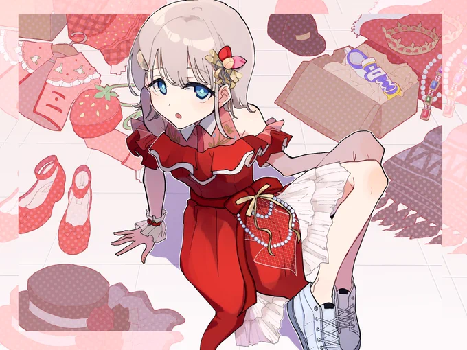 今年の四枚みたいなやつ 来年もいっぱい描くぞ〜 