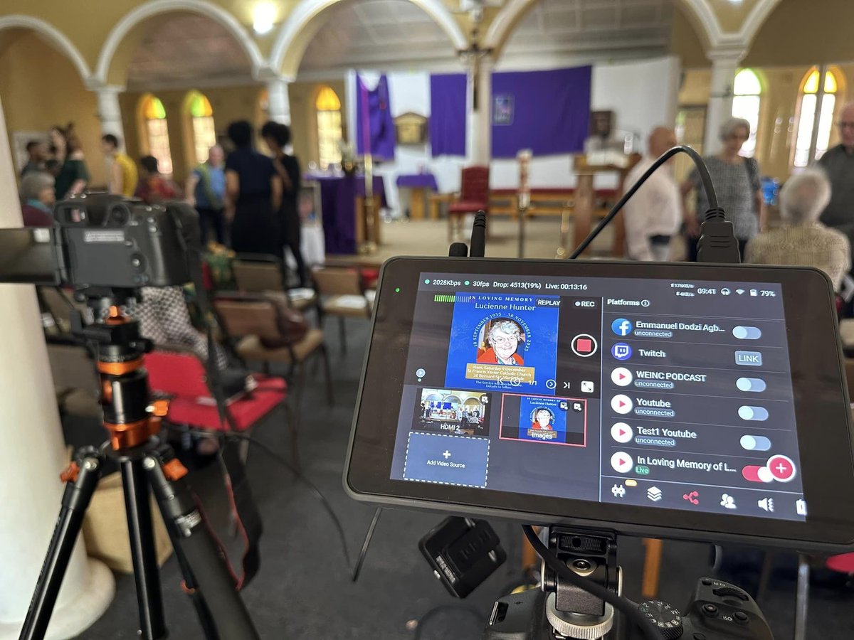 YoloLivTech's tweet photo. ๐๐ Elevate Your Church Live Streaming with YoloBox! ๐๐
Engage your congregation like never before with YoloBox! ๐ฅโจ
Credit: Emmanuel Dodzi Agbenafa
#yolobox #yololiv #yoloboxpro #yoloboxmini #smallstreamer #streamer #streaming #livestreaming https://t.co/GXnB52CcvJ