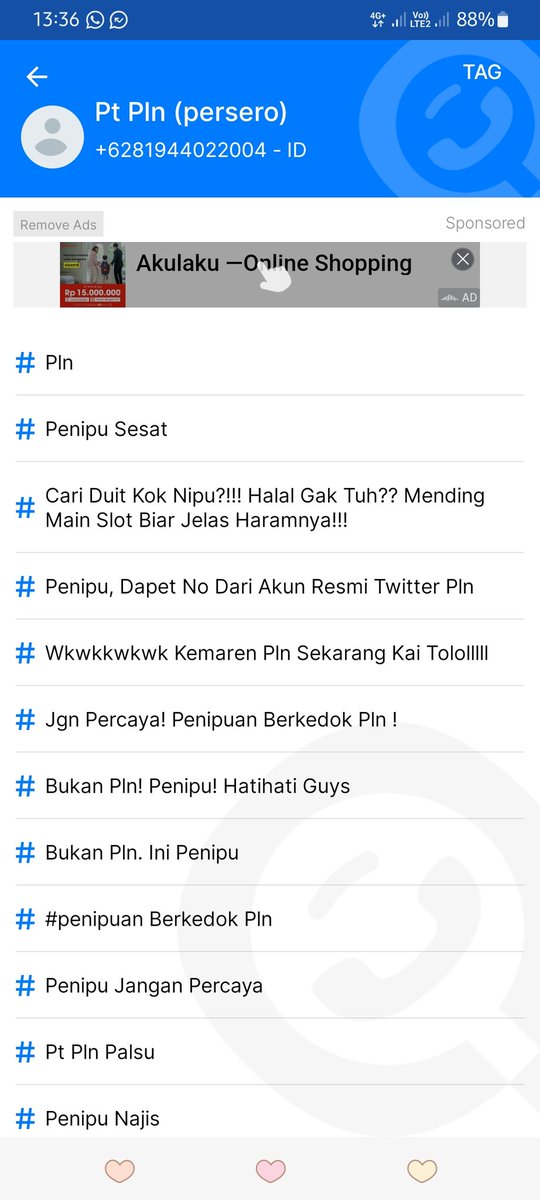 OlippYeni's tweet photo. @nindaatta @KAI121 Dear @KAI121 sumpah banyak penipuan yang mengatas namakan PT. KAI https://t.co/Sug4bypDtE