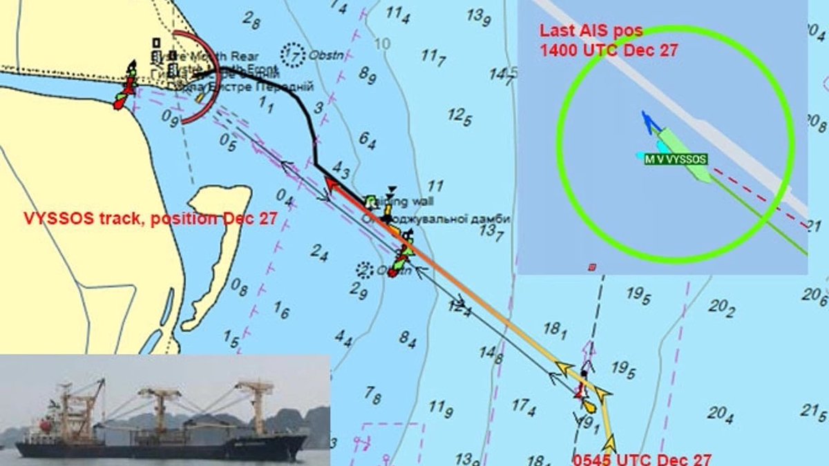 Deniziscileri's tweet photo. Genel kargo gemisi VYSSOS (IMO 9385790), Sulina Kanalı girişinde mayına çarparak ağır hasar aldı. Kaptanın hızlı manevrasıyla gemi karaya oturtularak batmaktan kurtarıldı. Gemide 18 denizci (13 Mısır, 3 Ukrayna 2 Türkiye vatandaşı) bulunuyor. Geminin kıçını sudan kaldıracak şiddete gerçekleşen patlamada aşçının kafasını çarparak yaralandığı öğrenildi.

Ukrayna-Rusya savaşı denizcileri her yönden etkilemeyi sürdürüyor. Mayın tarlasına dönen Karadeniz’in Kuzeyinde ölümle burun buruna seyir yapmayı sürdürüyoruz. 

Benzer şekilde #Kafkametler gemisi de, ihmaller sonucu Bartın liman mendireğinde batmasından yalnızca bir ay önce, Sulina açıklarında mayına çarparak hasar almıştı.

Armatörler, şirketler ve devletler sermayelerini büyütürken diğer yanda denizciler askeri zorbalıkla, dronelarla, füzelerle, mayınlarla baş etmeye terkedilmiş durumda.