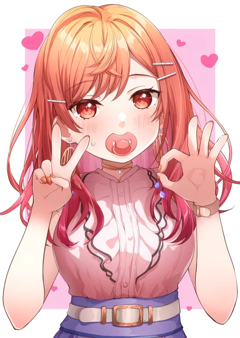 この4枚でしょうか! 今年はこよちゃんと莉々華ちゃんにサムネに使ってもらえました…! 来年もたくさんFAを描いていきたい!  #2023年自分が選ぶ今年の4枚