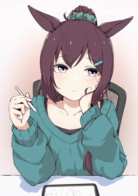 お題よりメジロドーベル! 