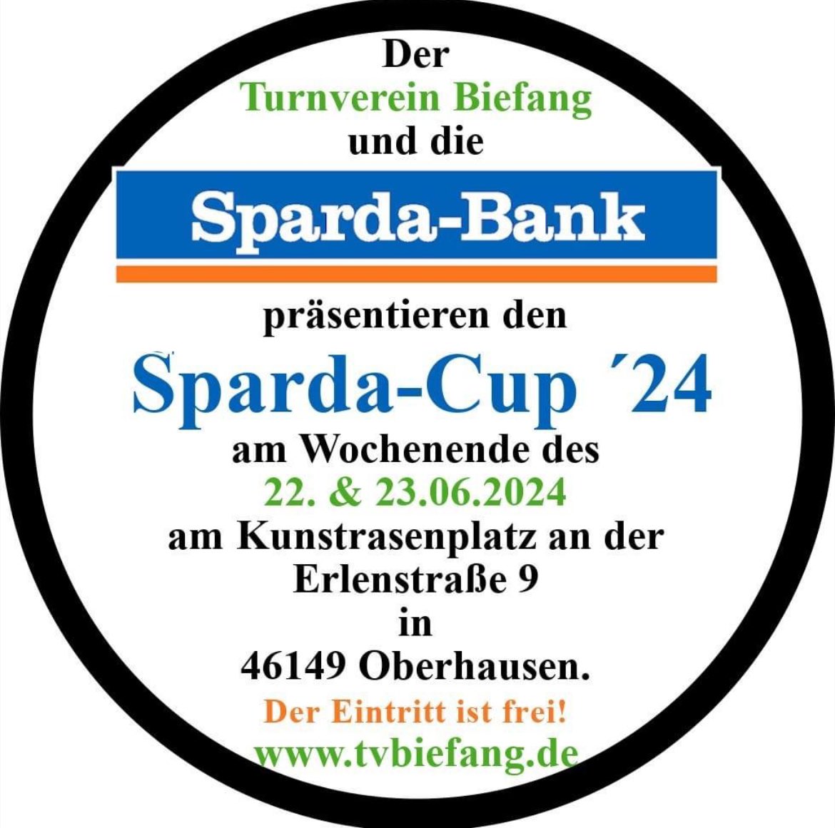 Wir haben 74 gemeldete Jugendmannschaften zu unserem Turnier. Gerne dürft ihr euch noch anmelden und mehr Informationen auf unserer Homepage ansehen. 

tvbiefang1912.de/index.php/juge…