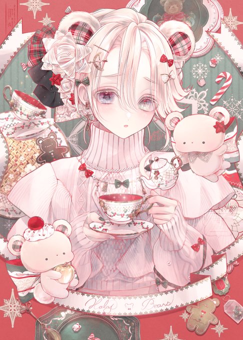「animal ears strawberry」 illustration images(Latest)｜5pages