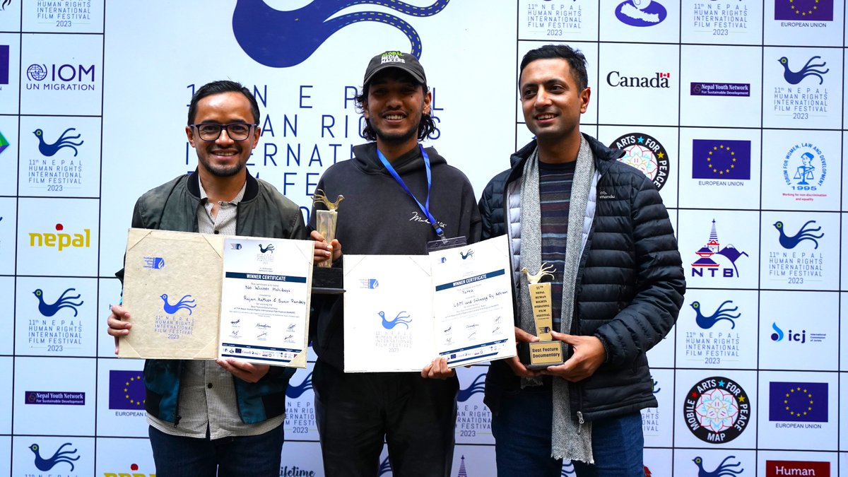Some Glimpses of 11th Nepal Human Rights International Film Festival 2023
#ForthDay #ClosingCeremony
#NHRIFF2023 #HumanRights #FilmFestival
#ChangeThroughCinema
#FilmForChange #CollectiveRights
#PowerOfStorytelling