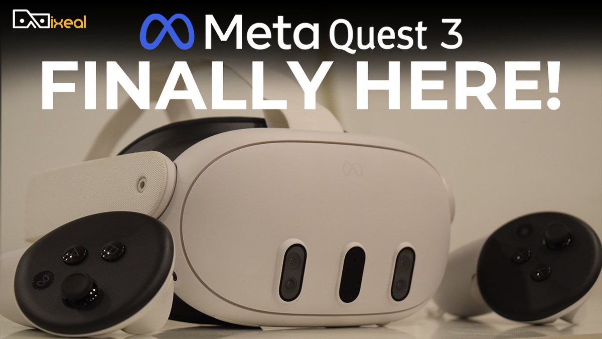 MixealVR's tweet photo. Meta Quest 3 launch was an extraordinary event for those who love immersive technologies and develop virtual experiences, including us!

Watch our co-founder &amp; CEO @hallarazad's views on the VR evolution spearheaded by @Meta and his personal journey.   

https://t.co/5WRfzX1YjS https://t.co/ou9SdZg8NV