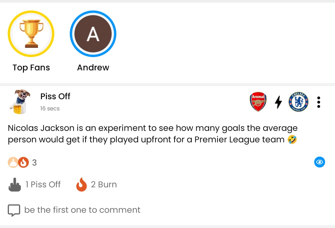 footballfirmhq's tweet photo. The most accurate description of Nicolas #Jackson on the #FootballFirm app. Where's the lie, Chelsea fans?
#CFC #ChelseaFC #Jackson https://t.co/zjcSlNYlnI