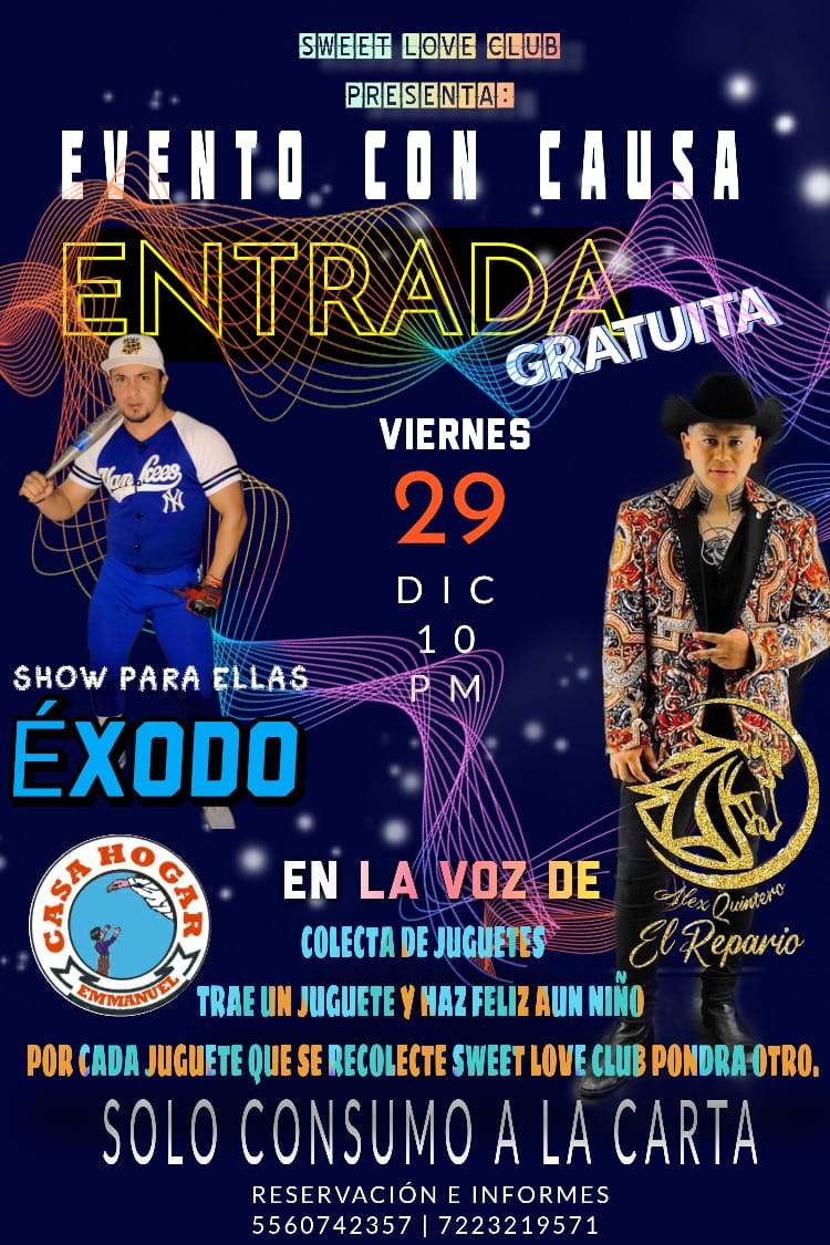 JR_Bere🔥🩷 (@jrberesw) on Twitter photo AYÚDANOS A LLEGAR A MÁS 💘👩❤️👨
RT PARA QUE LOGREMOS
LA META 🫶
ENTRADA GRATIS!!! EVENTO CON CAUSA 🙏
AYUDANDO A UNA CASA HOGAR 👩❤️👨💘
<a href="/elrepario/">el repario</a> en la voz
SHOW PARA ELLAS 🤤
HAZ FELIZ A UN PEQUE 🙏🫶 AYÚDANOS A LLEGAR A MÁS 💘👩❤️👨
RT PARA QUE LOGREMOS
LA META 🫶
ENTRADA GRATIS!!! EVENTO CON CAUSA 🙏
AYUDANDO A UNA CASA HOGAR 👩❤️👨💘
<a href="/elrepario/">el repario</a> en la voz
SHOW PARA ELLAS 🤤
HAZ FELIZ A UN PEQUE 🙏🫶