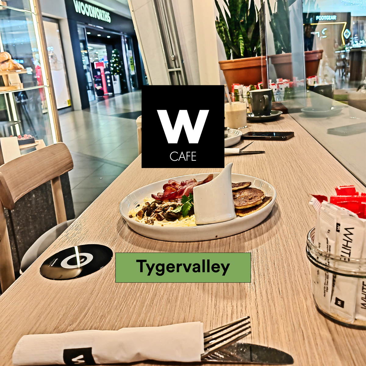Opencharge's tweet photo. Discover @WOOLWORTHS_SA WCAFE at the new Tygervalley store: 100% organic African brew, fresh cakes, organic harvest table, and a varied menu with plant-based, gluten-friendly, and carb-conscious options. Stay powered with Opencharge

#woolworths #wcafe #coffee #opencharge https://t.co/mGX92voI4J