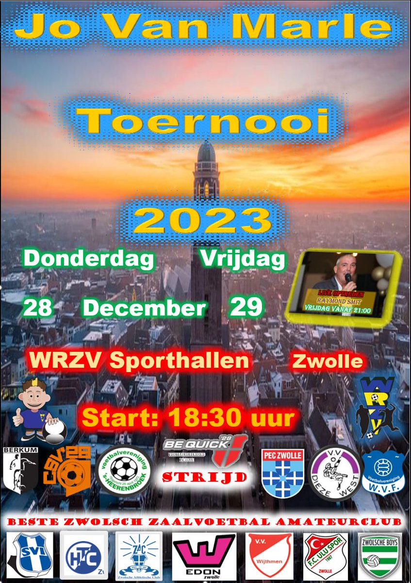 Programma <a href="/vvsvi/">v.v. SVI</a> woensdag 28-12:
19.04 uur HTC
19.38 uur CSV'28
20.29 uur vv Wijthem
21.03 uur Be Quick'28 
22.11 uur FC Ulu Spor