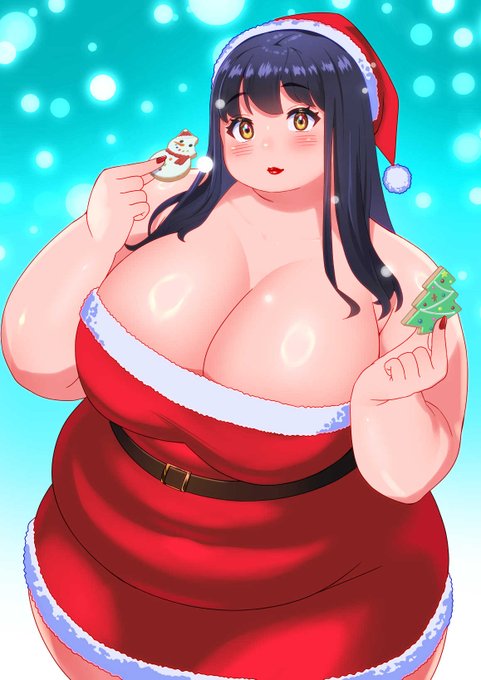 モブ娘(特大)のクリスマス
「食べる?」 