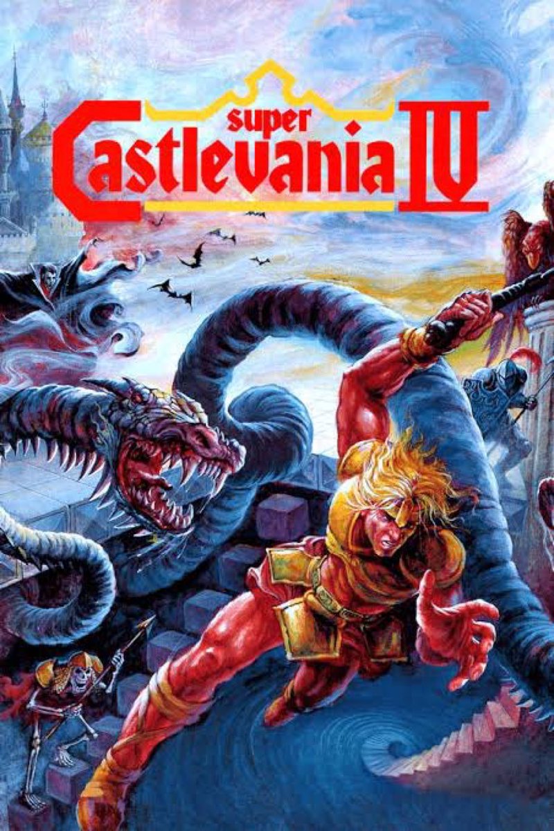RetaDeCampeones's tweet photo. 32 años de 'Super Castlevania IV', de Konami, uno de los videojuegos más importantes en la historia de Nintendo, gracias a su éxito para la consola Super Nintendo (SNES) #RetaRetro #Konami #Castlevania #SNES #SuperCastlevania https://t.co/bA2Wednx2u