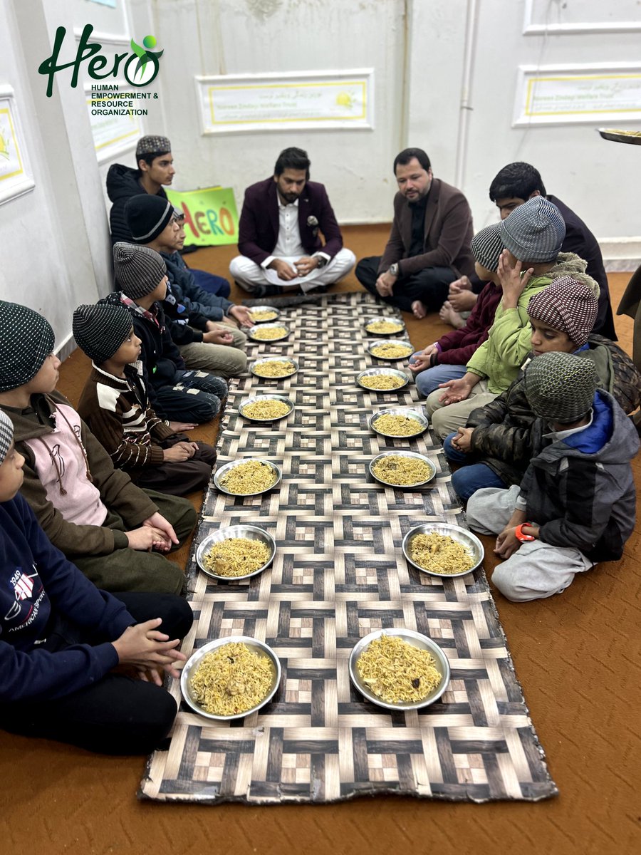 heroofficialorg's tweet photo. On Dec 25th, HERO brought joy to orphaned children at Noreen Zindagi Welfare Trust with a heartwarming Quaid Day celebration. Founder Mr. Saqib Ur Rehman joined us and thanks to the generous sponsorship from Mr. and Mrs Anayat, a memorable day of joy and positive impact unfolded. https://t.co/20I6dDiN7j