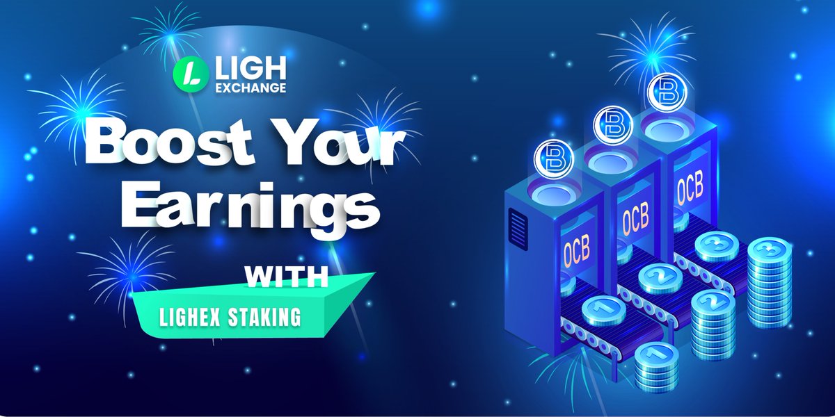 📢LIGHEX X BLOCKMAX🎉
Dear LIGHEX Users,
For New Year, We want to express our deep gratitude for your continuous support throughout this journey. To show appreciation to our valued customers, we will be increasing rewards for our staking event
Detail here:t.me/ligh_announcem…