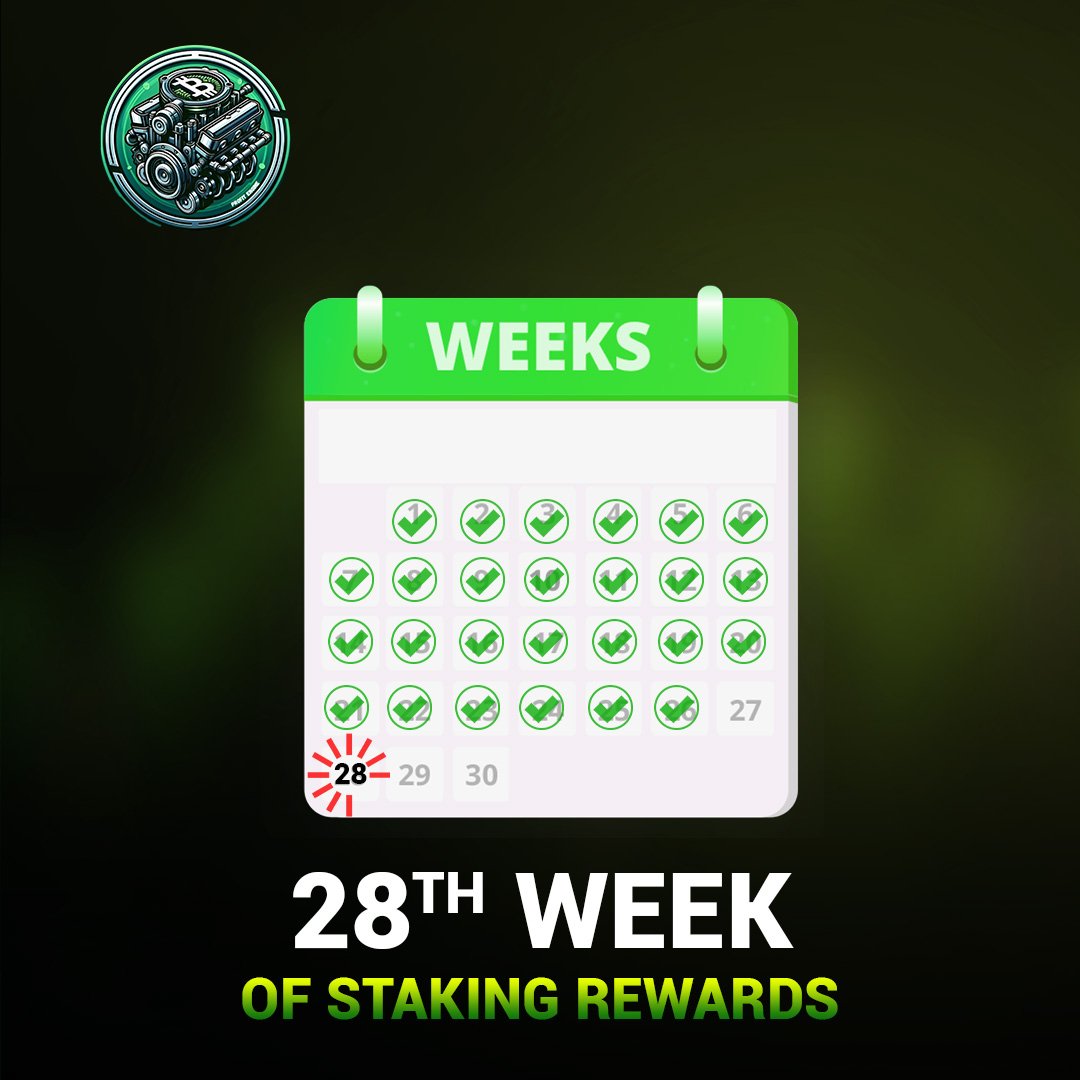 Profitengine_'s tweet photo. As the year-end draws closer, we've achieved 27 straight weeks of rewards, with $125-130k distributed to stakers within 6 months. Tomorrow marks the 28th week of staking rewards. Are you excited to journey with us in the next 12 months?

#Staking #Crypto #Rewards #ProfitEngine https://t.co/7qRuLfdstw