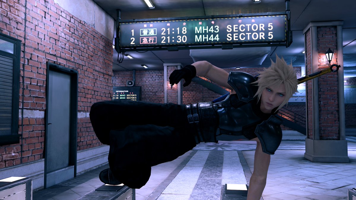 CinqJoursIci's tweet photo. #CloudStrife #FinalFantasyVIIRemake #MetalArmor #Hot #Screenshot https://t.co/sV3SKSDBWQ
