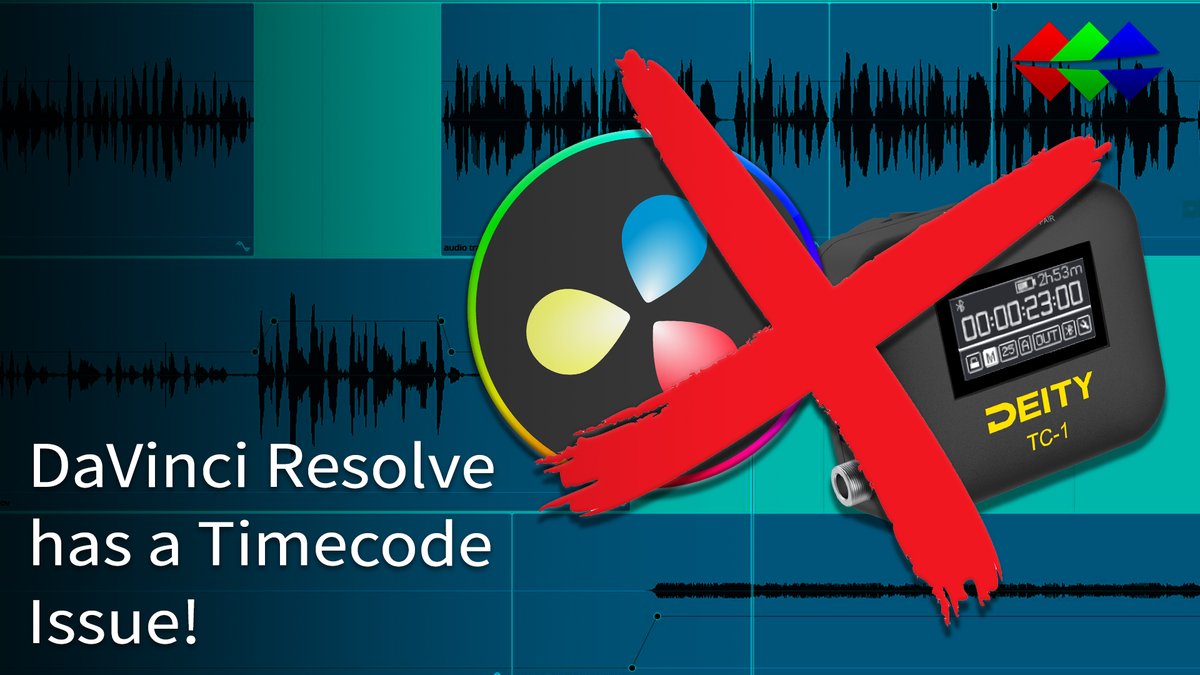 LightColorShade's tweet photo. DaVinci Resolve has a Timecode Issue! https://t.co/xvTIEE6wNw via @YouTube https://t.co/0ClRrpvVGf