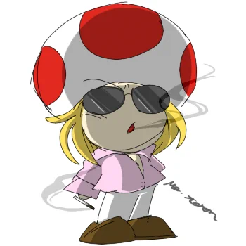 トロンのファンアートあったし。みんな!ペパマリRTAが明日の朝7時代にあるよ!頑張って起きよう 