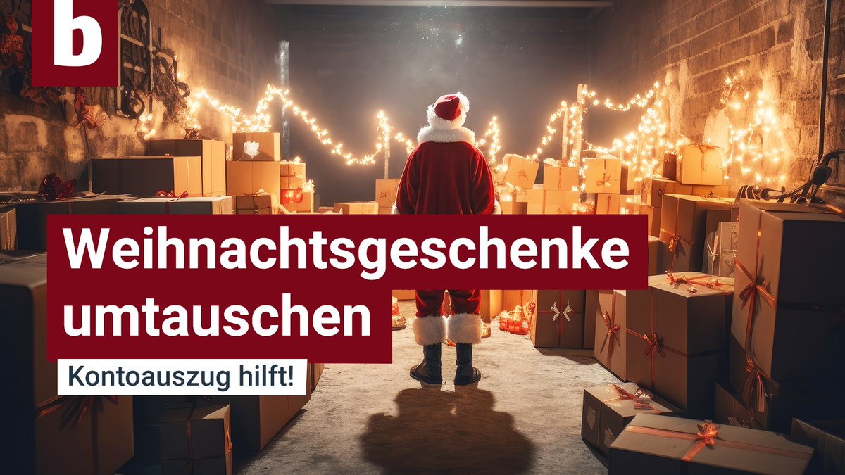 Wenn der #Kassenbon nicht mehr auffindbar oder lesbar ist, kann dein #Kontoauszug beim Umtausch der #Weihnachtsgeschenke im #Einzelhandel helfen. Mehr dazu in unserem aktuellen Verbraucherartikel: go.bdb.de/YgxCp