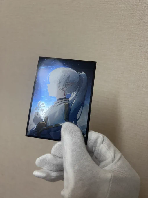 スリーブの実物② 