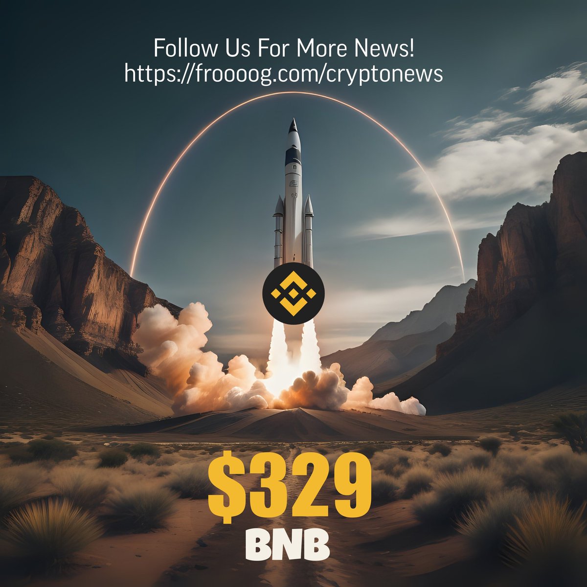 CryptoNews_xx's tweet photo. Breaking News: $BNB Climbs Past $300 Mark, Eyes Set on Surpassing $400! #BNBChain @BNBCHAIN https://t.co/Z7wux9GRnr